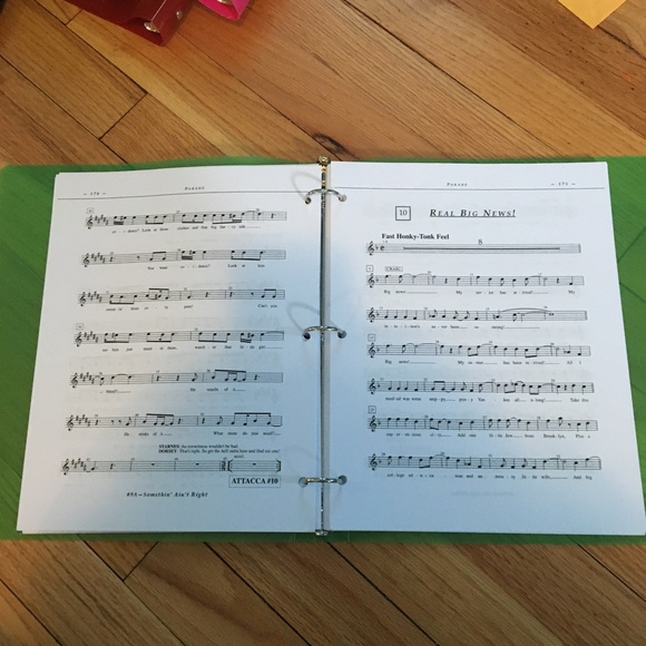 Parade The Musical Score - Picture 2 of 4